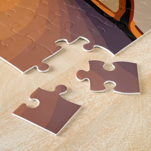 Glazen in lood vlinder legpuzzel (Zijkant)