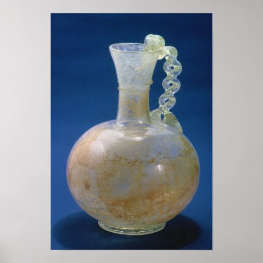 Glazen jug, Roman, derde eeuw Poster (Voorkant)