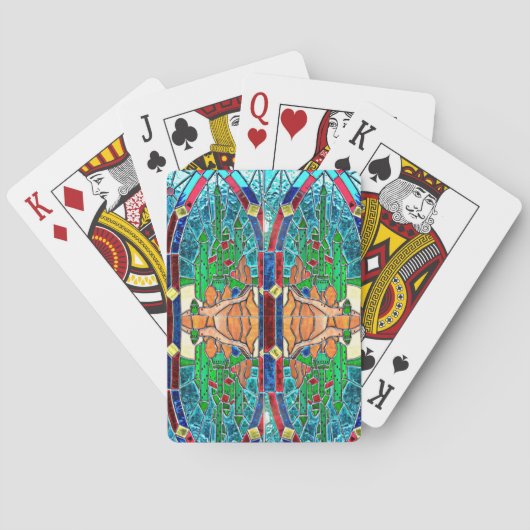 Glazen kaarten (Achterkant)