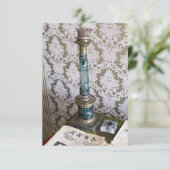  glazen kaarthouder aankondiging (Staand voorkant)