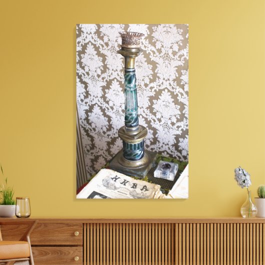 glazen kaarthouder canvas afdruk (Insitu (Woonkamer))