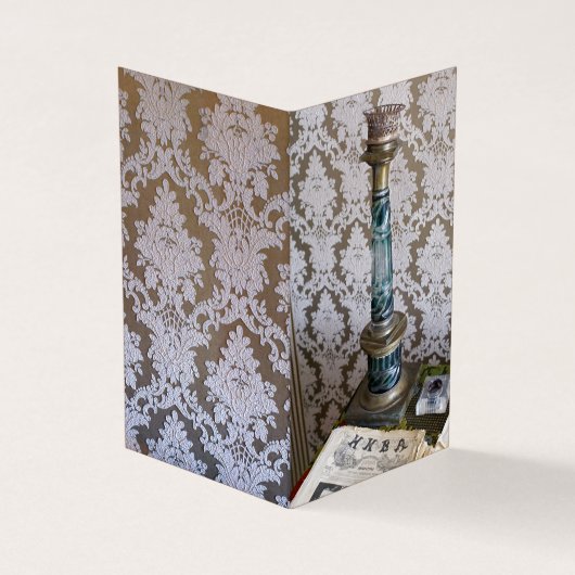  glazen kaarthouder visitekaartje (Buitenkant)