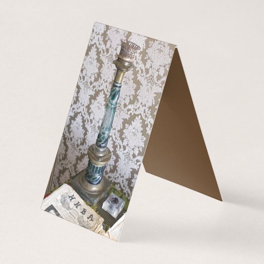  glazen kaarthouder visitekaartje (Voorkant)