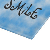 Glazen karton snijplank (Hoek)