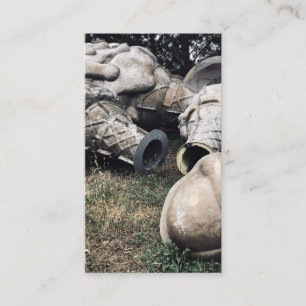 glazen keramische ijsjes visitekaartje