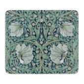 Glazen keukenbord : WILLIAM MORRIS : PIMPERNEL Snijplank (Voorkant)