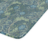 Glazen keukenkamer : WILLIAM MORRIS : bloem Snijplank (Hoek)