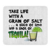 GLAZEN KNELEN - LEVEN, LIMOEN, ZOUTEN, TEQUILA! SNIJPLANK (Voorkant)