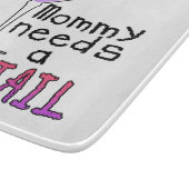 GLAZEN KNELEN - Mama heeft een COCKTAIL nodig! Snijplank (Hoek)