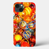 Glazen knikkers kleurrijke nostalgisch Case-Mate iPhone case (Achterkant)