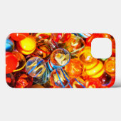 Glazen knikkers kleurrijke nostalgisch Case-Mate iPhone case (Achterkant (horizontaal))