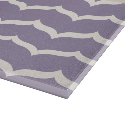 Glazen knipplank, gefluoreerd snijplank (Hoek)