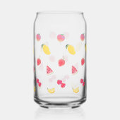 Glazen kopjes - Schattigee vruchten ontwerp (Links)