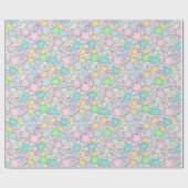 Glazen kralen, juwelen cadeaupapier (Vlak)