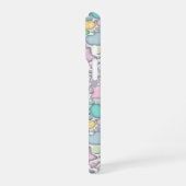 Glazen kralen, juwelen iPhone hoesje (Linkerkant)