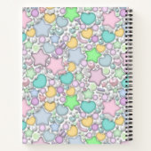 Glazen kralen, juwelen notitieboek (Achterkant)