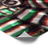 Glazen kralen poster (Hoek)