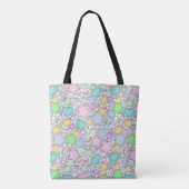 Glazen kralen, sieraden tote bag (Achterkant)