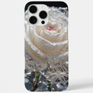 Glazen Kristal Roos iPhone 16 Pro Max Hoesje