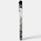 Glazen Kristal Roos Case-Mate iPhone Case (Achterkant / Links)