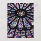 Glazen licht briefkaart (Voorkant)