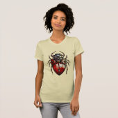 Glazen lieveheersbeestje t-shirt (Voorkant volledig)