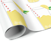 Glazen limonade cadeaupapier (Rol Hoek)