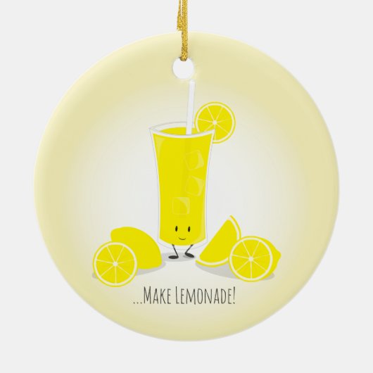Glazen limonade keramisch ornament (Achterkant)