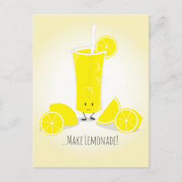 Glazen limonadeglas | BRIEFKAART