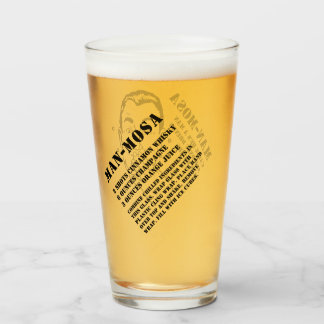 Glazen Man-Mosa drankrecept