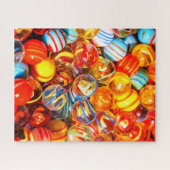 Glazen marbles legpuzzel (Horizontaal)