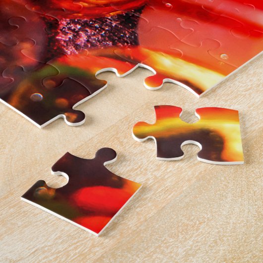 Glazen marbles legpuzzel (Zijkant)