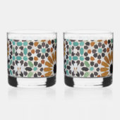 Glazen met Marrakech mozaïk (Links)