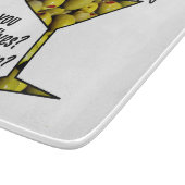 GLAZEN, MIDDELGROTE OF ZELDZAME MARTINI-OLIJVEN SNIJPLANK (Hoek)