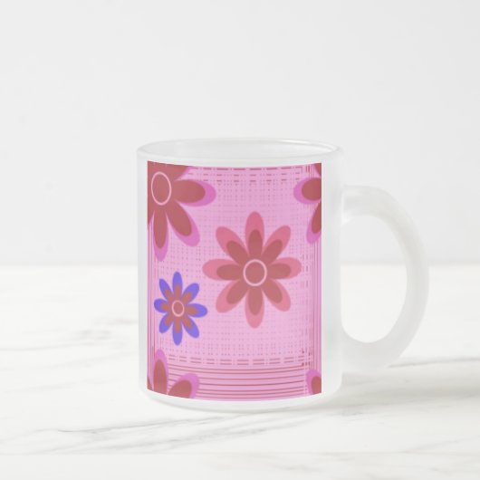 GLAZEN MOKKEN VAN GEBROKEN GLAS - PINKSTROOMPATROO (Rechts)
