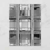 Glazen mozaïek, in de schaduw briefkaart (Voorkant)