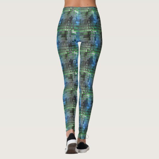 Glazen mozaïek Leggings (Achterkant)