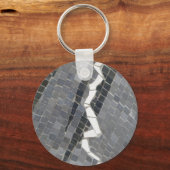 Glazen mozaïeksleutelhanger sleutelhanger (Voorkant)