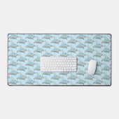Glazen Muiltje Bureaumat (Keyboard & Muis)