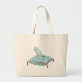Glazen Muiltje Grote Tote Bag (Voorkant)
