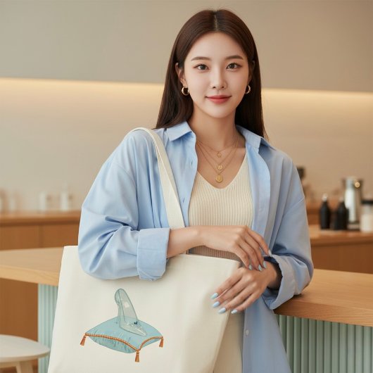Glazen Muiltje Grote Tote Bag