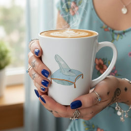 Glazen Muiltje Latte Mok