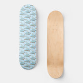 Glazen Muiltje Persoonlijk Skateboard (Voorkant)