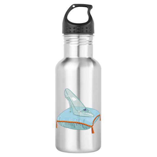 Glazen Muiltje Waterfles (Voorkant)
