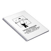Glazen Notitieboek en Glazer Glazier (Rechterzijde)