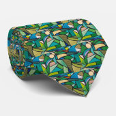 Glazen Oerwoud Stropdas (Opgerold)