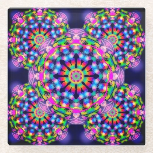 Glazen Onderzetter (Voorkant)