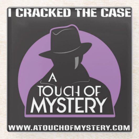 Glazen onderzetter (Voorkant)