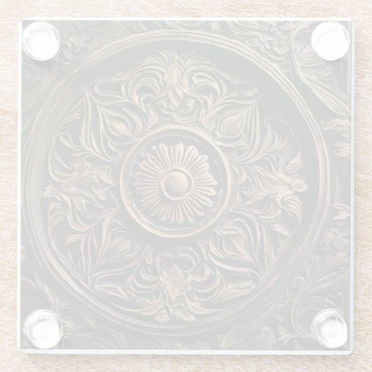 Glazen Onderzetter (Achterkant)