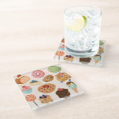 Glazen Onderzetter (Schuin)